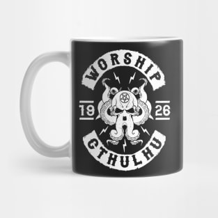 CTHULHU AND LOVECRAFT - WORSHIP CTHULHU Mug